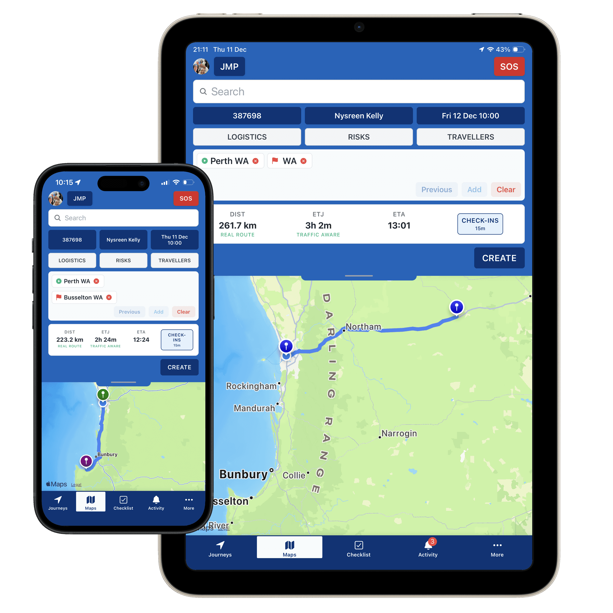 Journey Management Planner